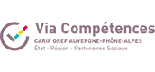 Via Comptétences AURA logo